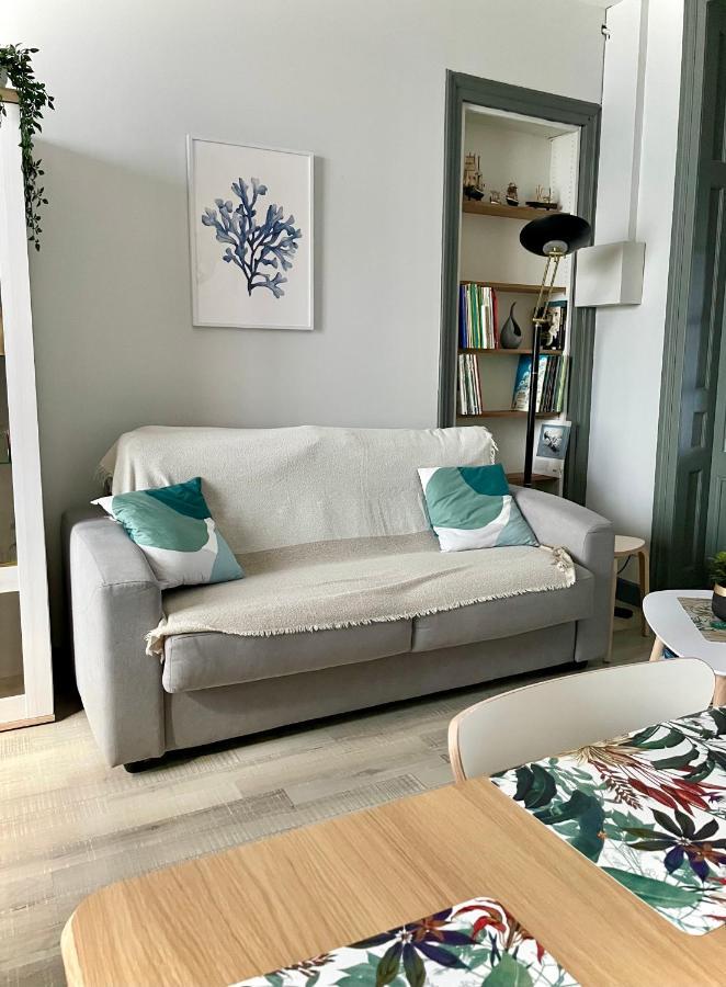 La Bateliere, Appartement Mer Avec Patio Prive Mers-les-Bains Exterior foto